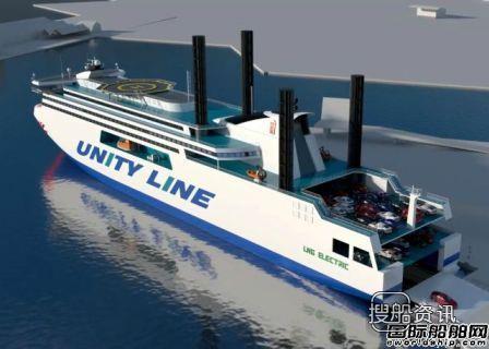 风帆蒸汽混合动力战舰 流行风帆动力？NED-Project设计混合动力渡船