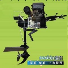 两冲程发动机不好启动 米恒防腐型电启动双缸4冲程20匹马力 柴油船外机图1