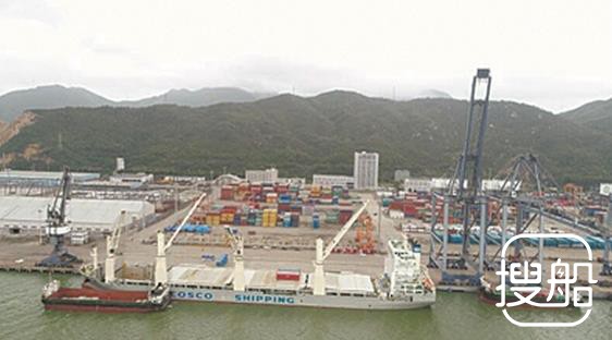 巴西首艘直航珠海货轮抵达高栏港