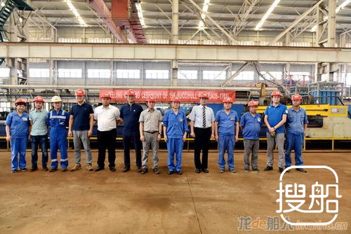 镇江船厂15000DWT自卸运煤船开建