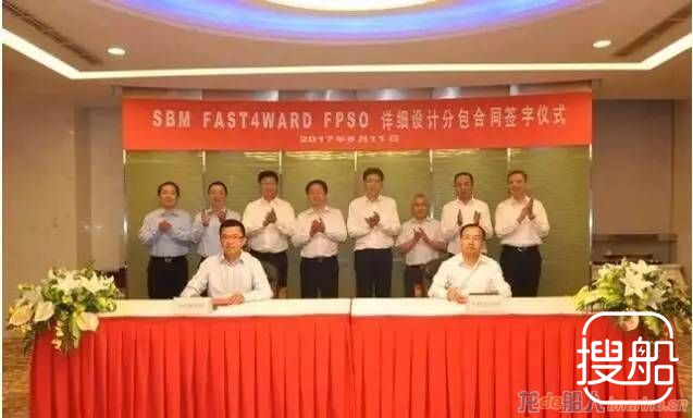 外高桥海工将SBM FPSO详细设计交给708所