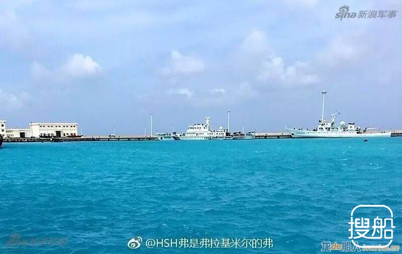 武装守卫国土！中国海警船装30mm舰炮停靠西沙