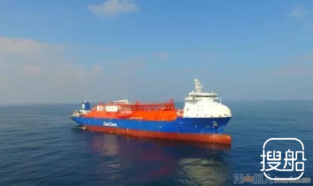 大洋造船和SOE联合建造的第二艘全球最大乙烯船交付