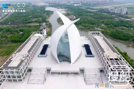 航拍中国航海博物馆