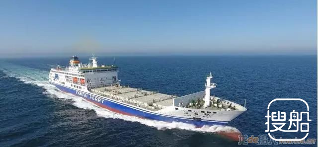 我国首艘自主设计建造客箱船“海蓝鲸”在黄海造船交付