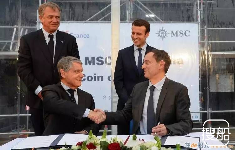 STX法国交付欧州最大豪华邮轮，法总统到贺