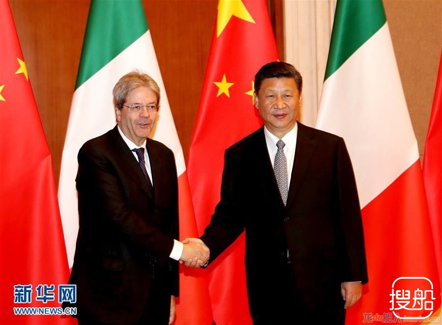习近平会见意大利总理：支持两国企业开展港口、造船、航 ...