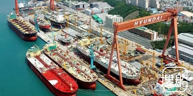 现代重工4月新造船订单飙升