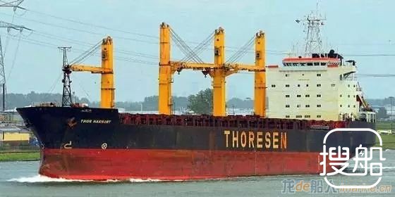 泰国Thoresen 2017年首次送拆船