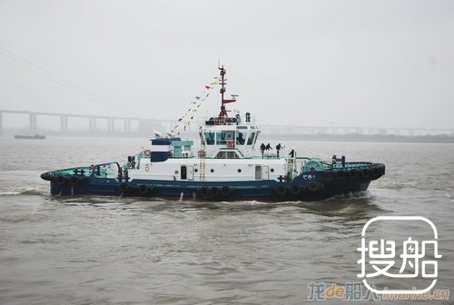 镇江船厂交付1艘2942kW全回转拖船