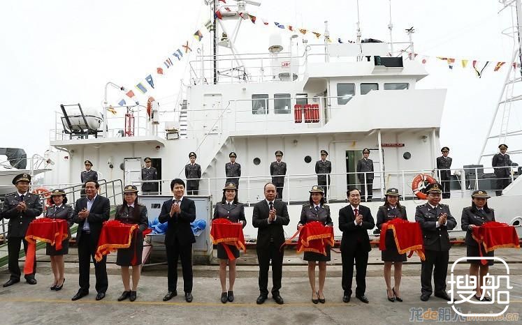 日本援助越南渔政船已经开始交付