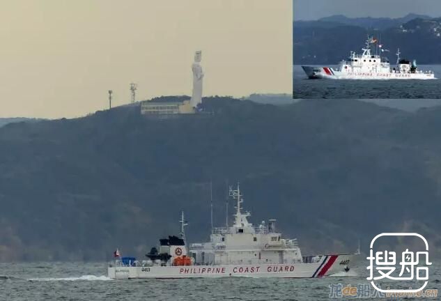 菲律宾44米级海警3#船MRRV-4403试航