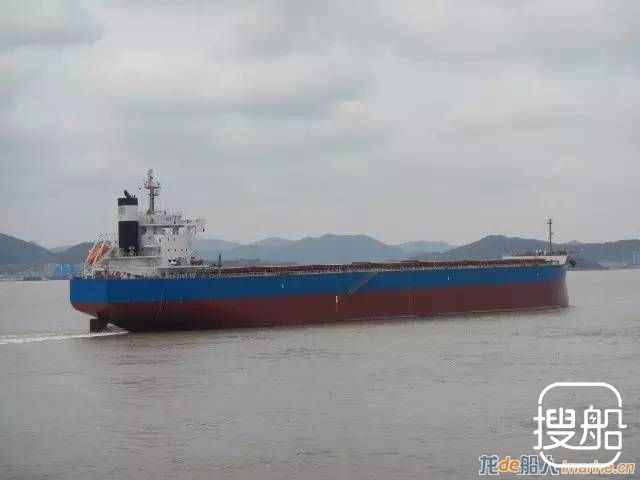 常石舟山卡姆萨型散货船SS181交付