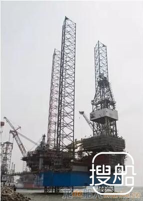 “振海三号”完成钻台全程滑移试验