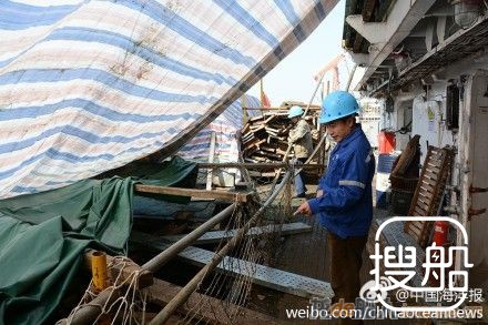 “大洋一号”船开始大修