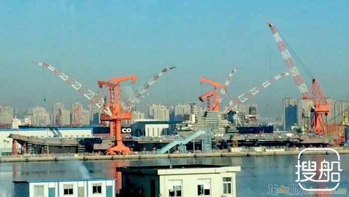 人民网:首艘国产航母或今年上半年下水