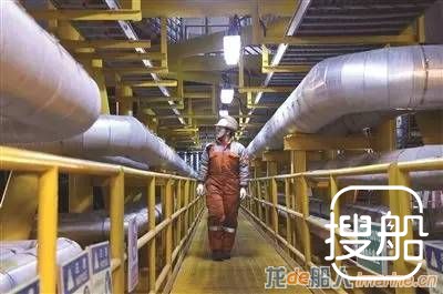 走进中海油埕北油田采油平台 感受海上石油工人的艰辛