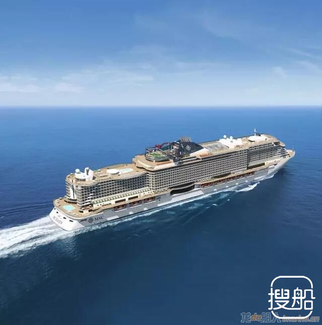 地中海海平线号邮轮开建