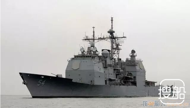 美神盾舰东京湾搁浅 1100加仑液压油泄露