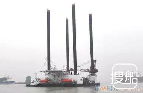 黄埔文冲自升式海工平台H6003完成海试
