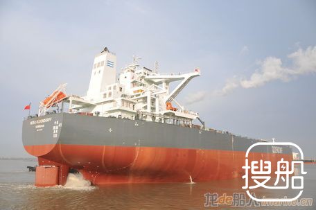 口岸船舶一艘20.8万吨散货船完成试航