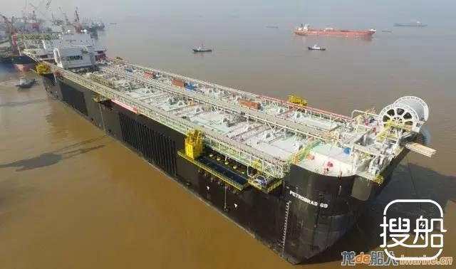 舟山中远船务交付P69 FPSO