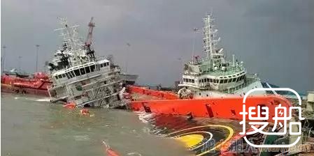 5艘在建海工船遭受飓风沉没