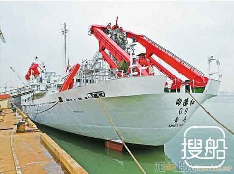 “向阳红09”船完成“体检”等待起航