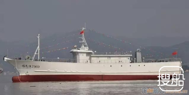 立新船舶十艘远洋渔船陆续完成下水