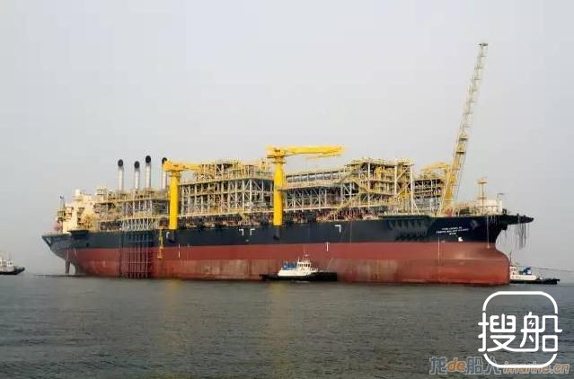 大连中远船务交付改装海上浮式生产储油卸油船
