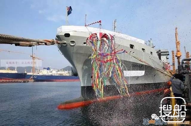 英国三万吨补给舰由韩国建造，工期拖延有苦说不出