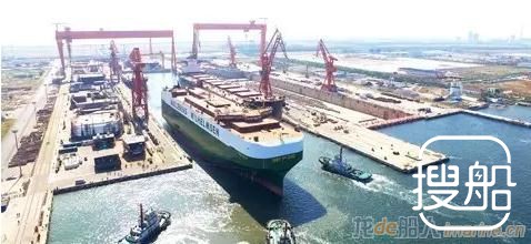 港船重工实现“两出坞一漂浮”大节点