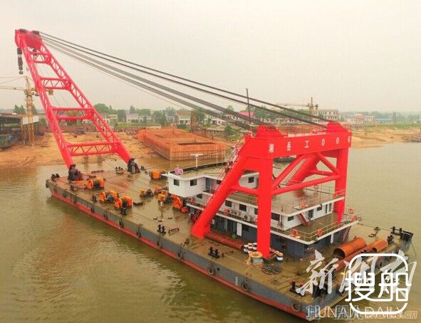湘南船厂交付中南地区最大打捞施救船