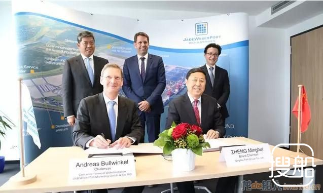 青岛港与德国威廉港签署深化战略合作备忘录