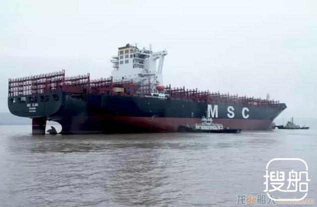 金海重工2艘集装箱船完成试航