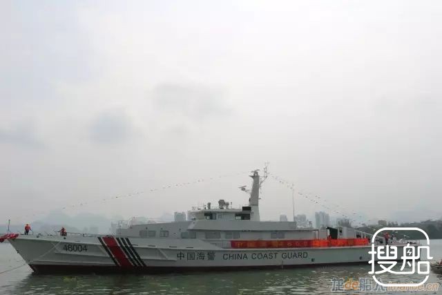 中船西江造船一船下水