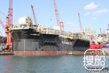 大连中远船务改装FPSO“尼萨”轮交付