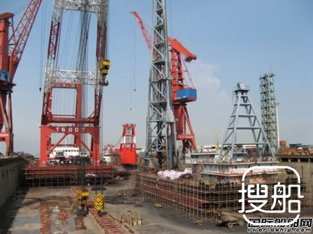 中船澄西广州公司完成三艘特种船坞内修理