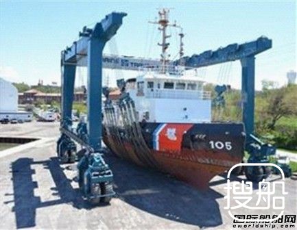 大湖船厂承修美国海岸警卫队快艇