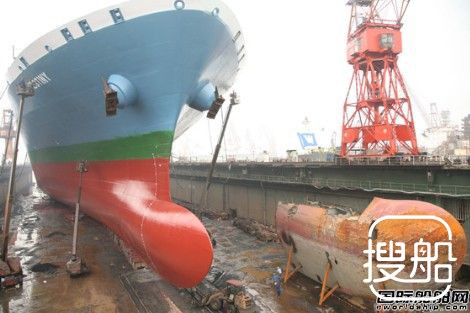 广东中远船务完成首个球鼻艏改装工程