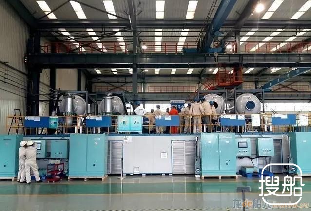 威海中远科技2艘万箱船压载水设备通过船东船厂验收