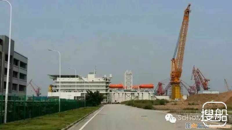 苏豪船舶交付一艘海工居住船