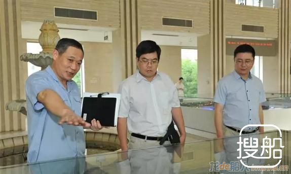 新华社江苏分社陈俊副社长调研扬子江船业集团