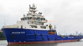 黄埔文冲“海洋石油231”成功试航