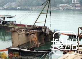 绍兴市首艘救援打捞船完成起重试验