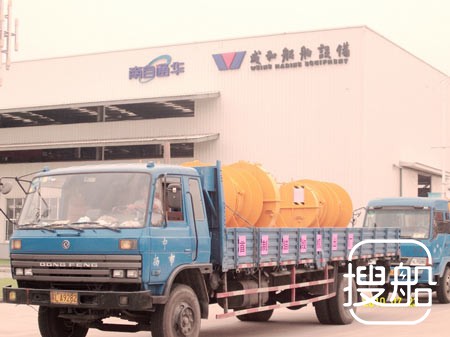 江苏威和首批锚绞机完工发往船企