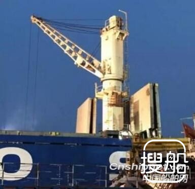 南通中远重工乐同”轮克令吊升级改造项目顺利交付