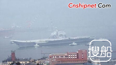 我国首艘航母结束初次海试