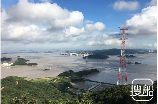 舟山海事局优质服务保障国内最大跨海高塔群正式投