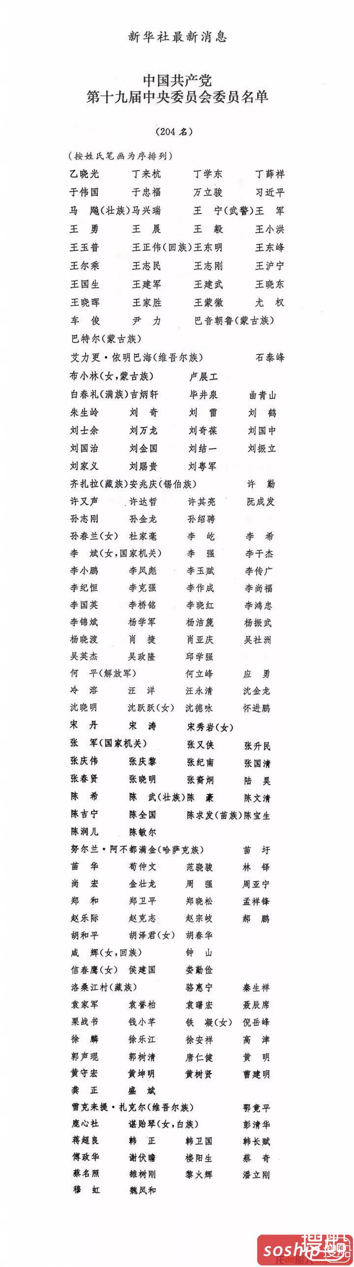 两名船人当选第十九届中央委员会候补委员